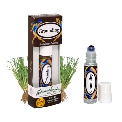Grounding, Roll-On, Exotic Organic/Wildcrafted Fragrance - 10ml