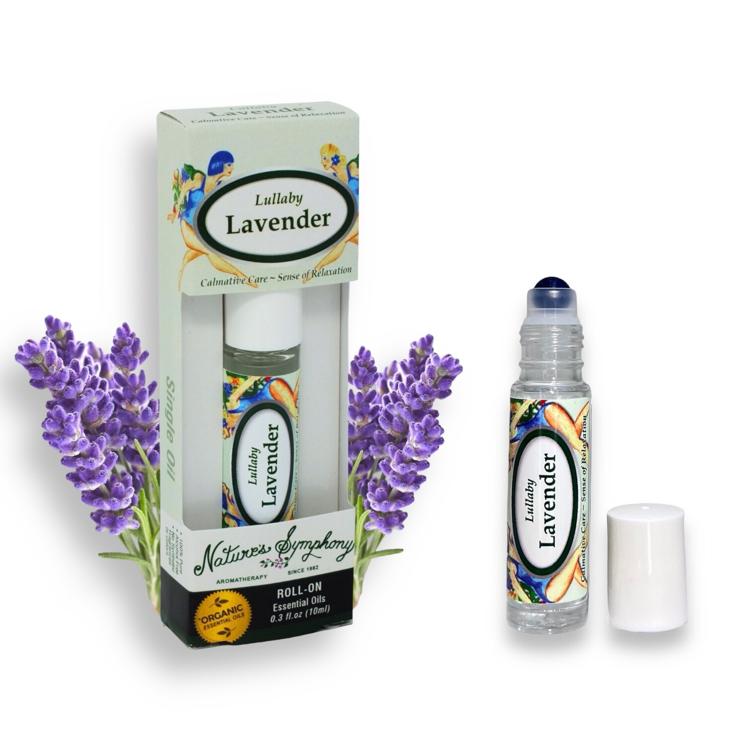 Lullaby Lavender, Roll-On, Blend Organic/Wildcrafted - 10ml