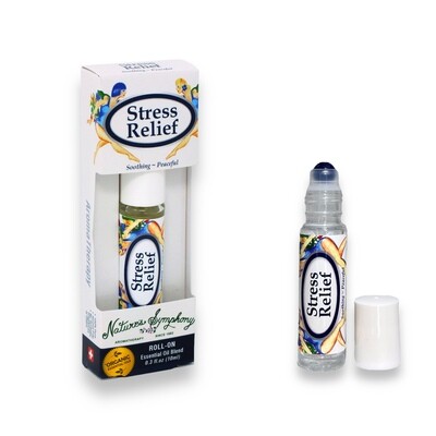 Stress Relief, Roll-On, Blend Organic/Wildcrafted - 10ml