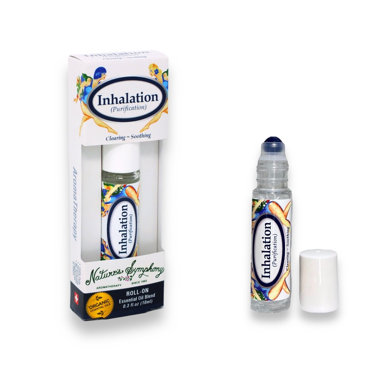 Inhalation, Roll-On, Blend Organic/Wildcrafted - 10ml