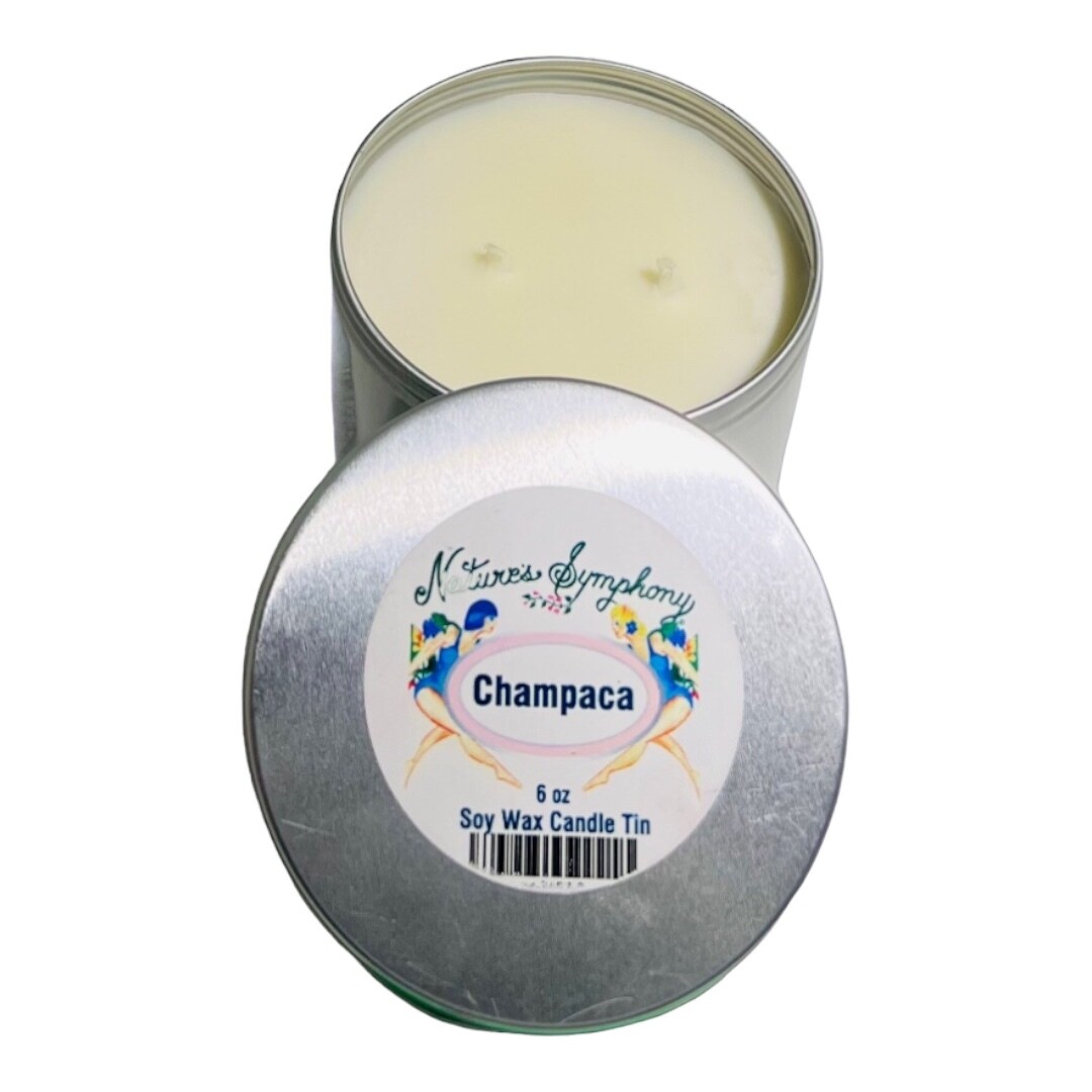 Champaca Candle 6 oz. Tin