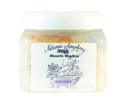 Lavender, Himalayan Bath Salts (16 baths) - 1lb (453g)