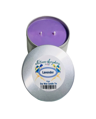 Lavender Candle 6 oz. Tin