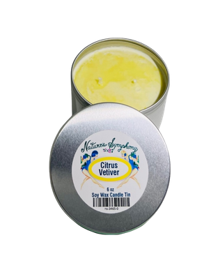Citrus Vetiver  Candle 6 oz. Tin