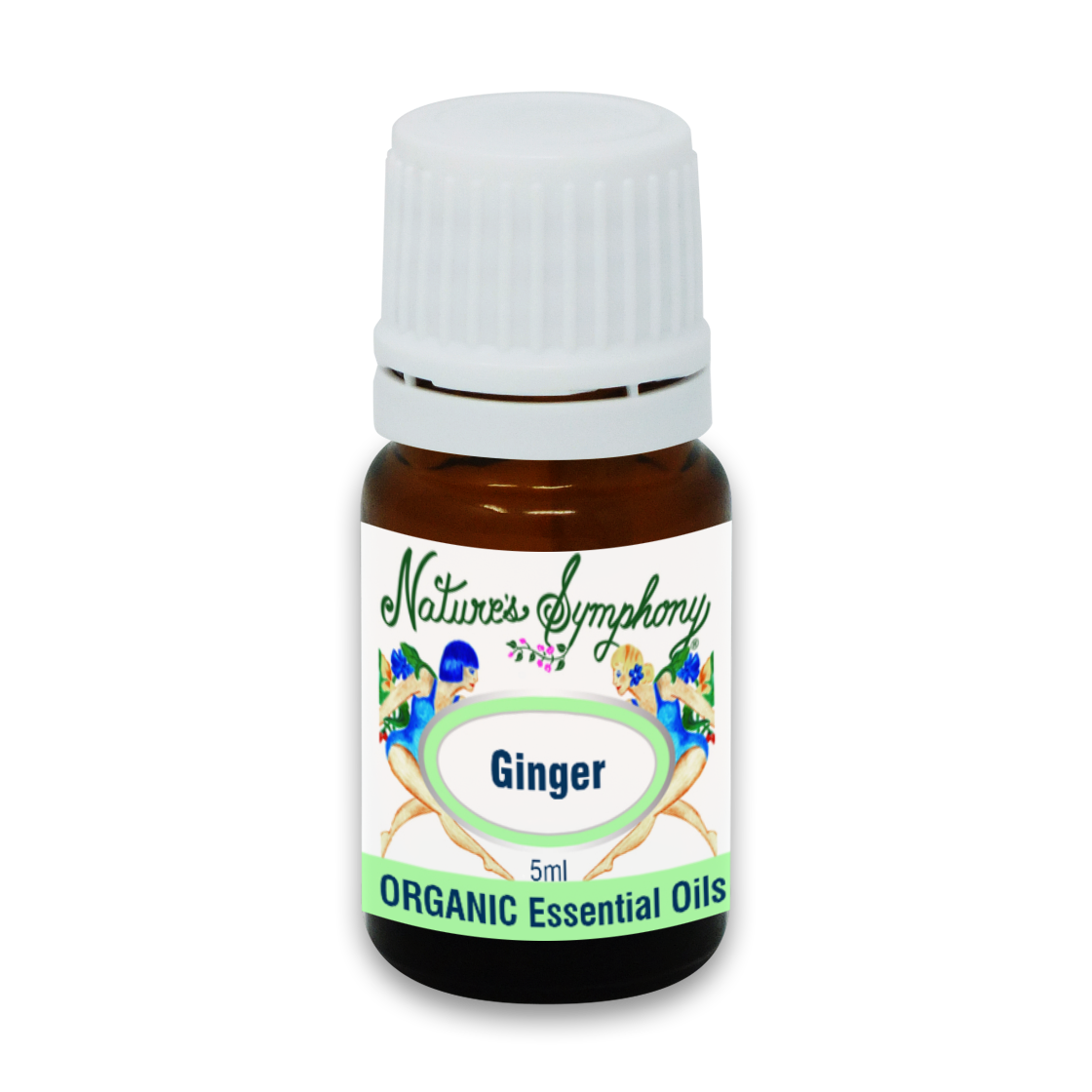 Ginger, Organic/Wildcrafted oil - 5ml