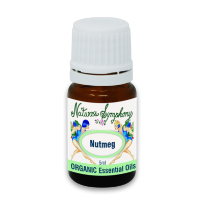 Nutmeg, Organic/Wildcrafted oil - 5ml