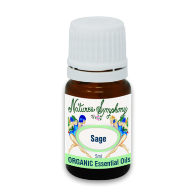 Sage, Organic/Wildcrafted oil - 5ml