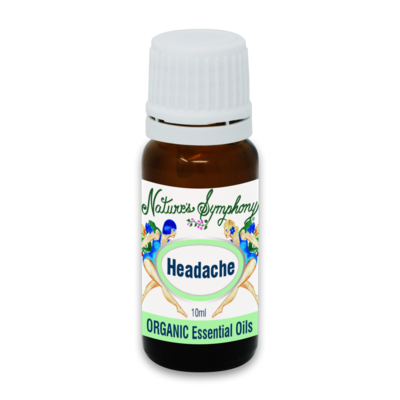 Headaches, Organic/Wildcrafted blend - 10ml