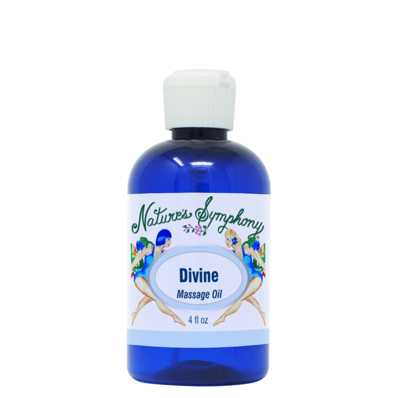 Divine, Unscented Massage Oil - 4 fl. oz. (118ml)