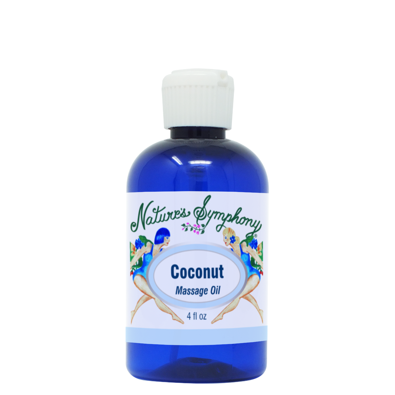 Fractionated Coconut, Unscented Massage Oil - 4 fl. oz. (118ml)
