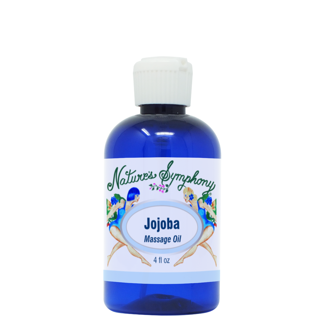 Jojoba, Unscented Massage Oil - 4 fl. oz. (118ml)