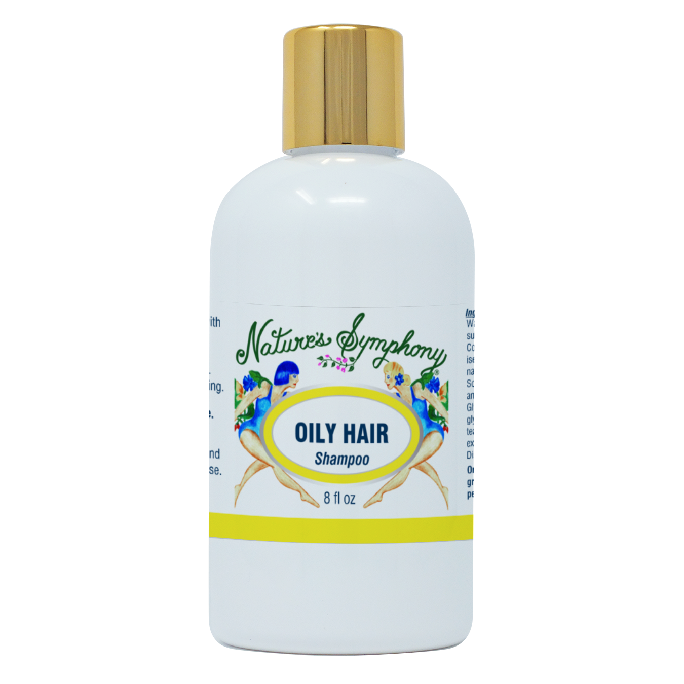 Oily Hair, Organic Shampoo - 8 fl. oz. (236ml)