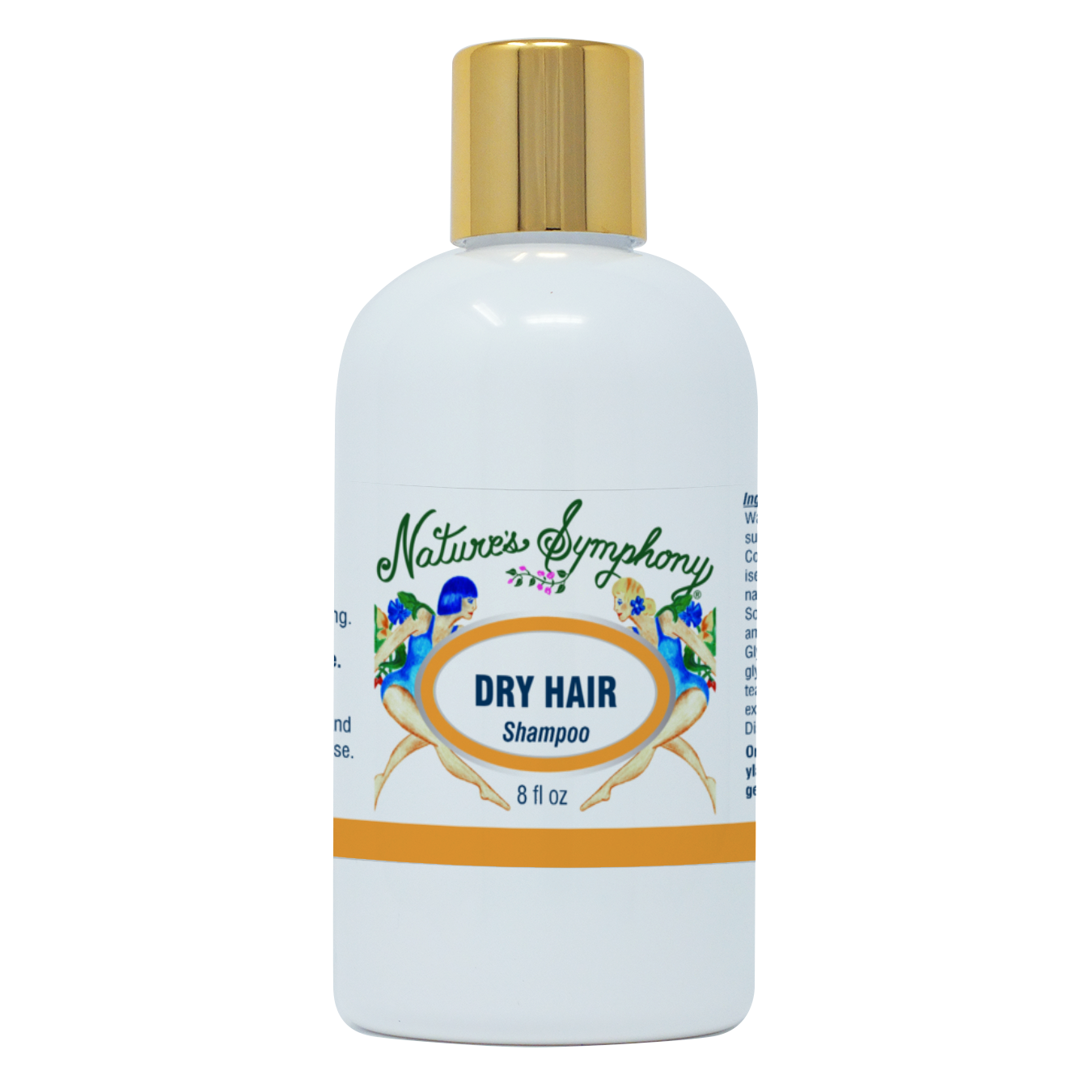 Dry Hair, Organic Shampoo - 8 fl. oz. (236ml)