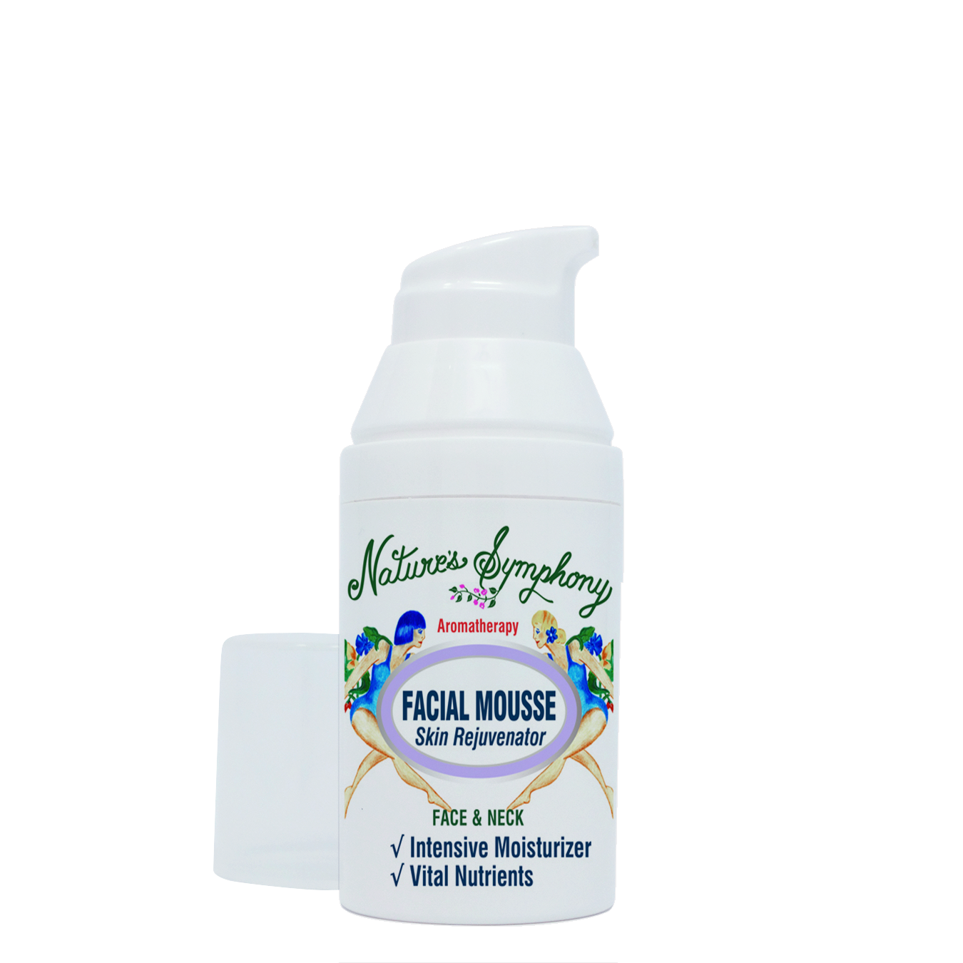 Organic - Facial Mousse, Skin Rejuvenator - 1 fl. oz. (30ml)