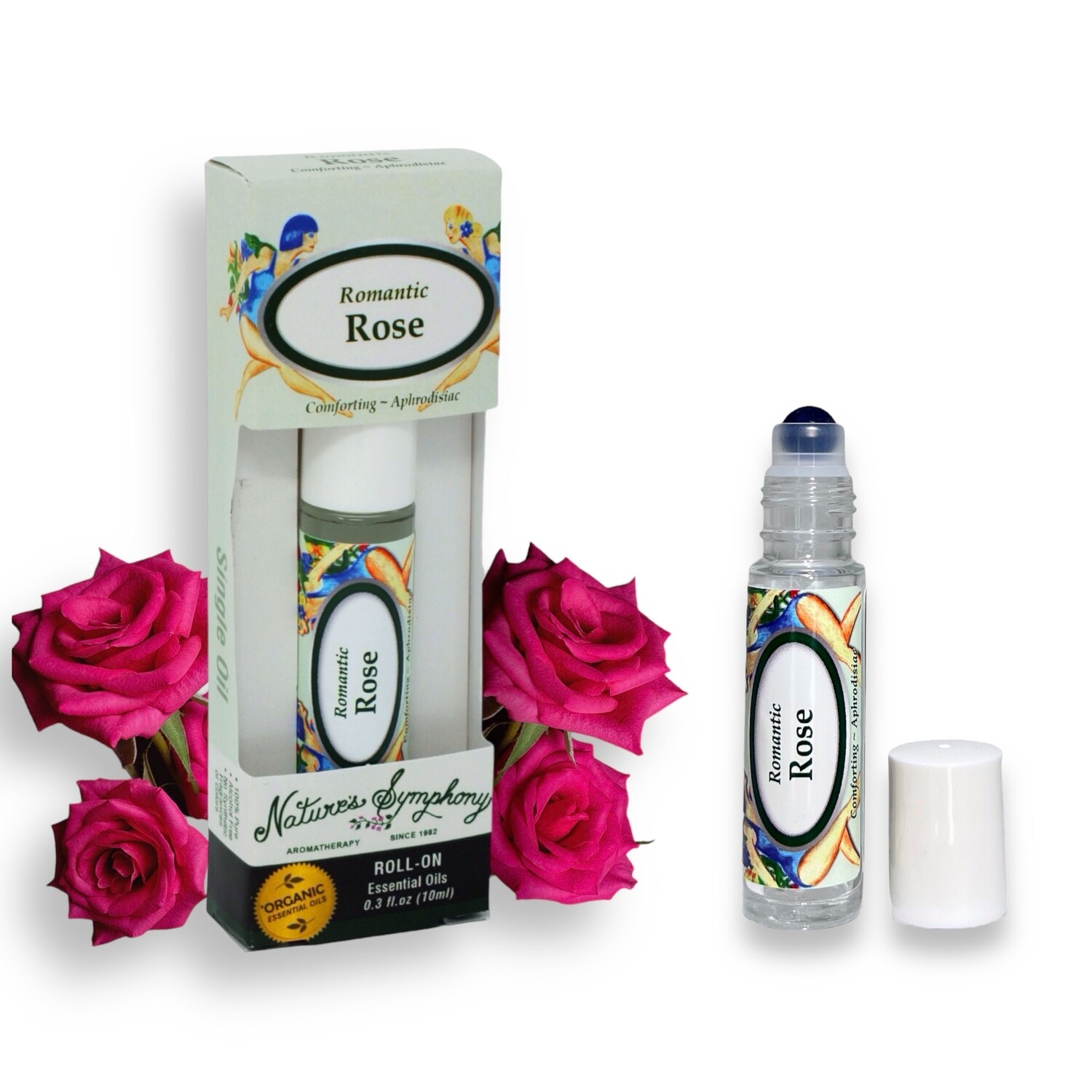 Romantic Rose, Roll-On, Blend Organic/Wildcrafted - 10ml