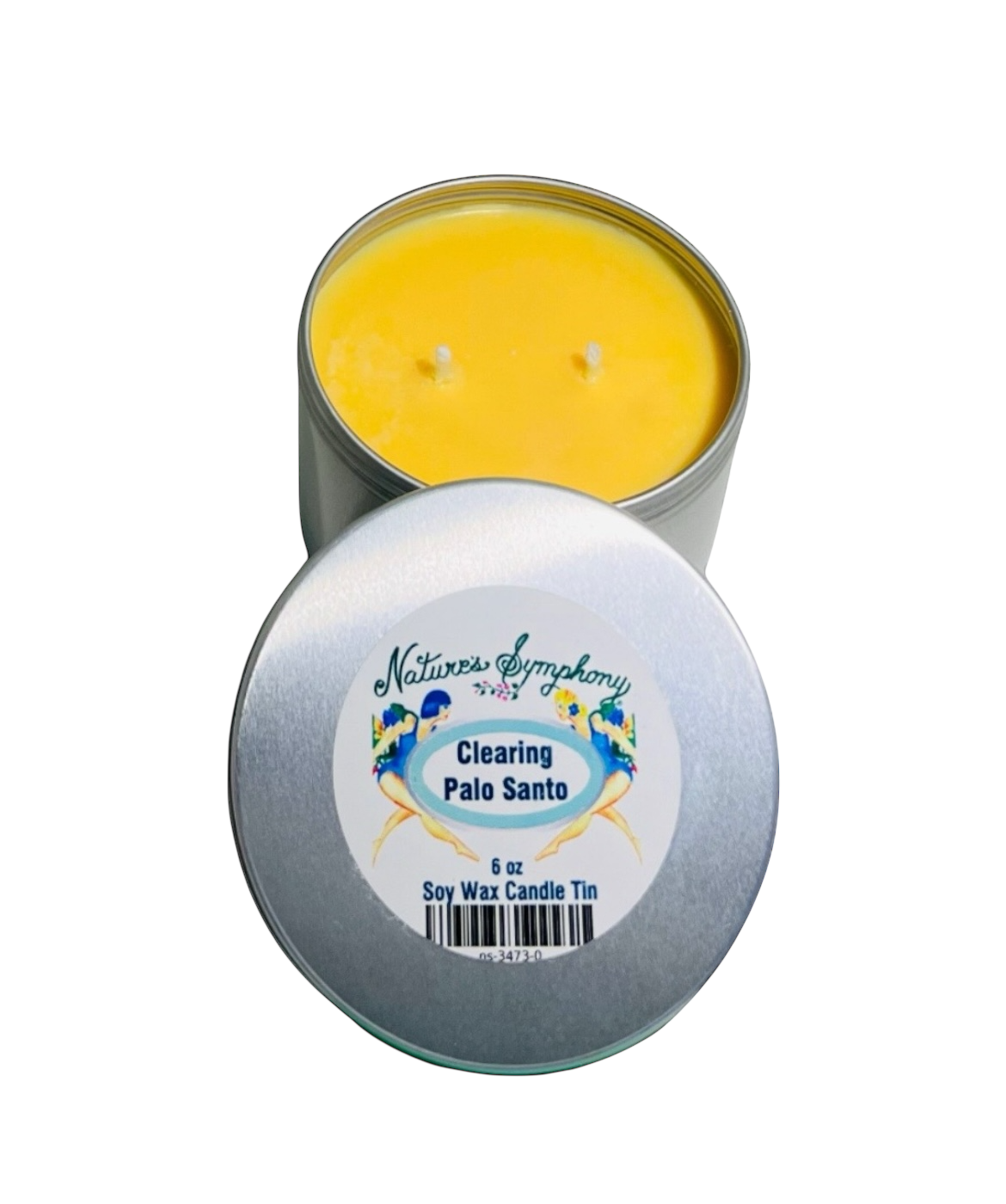 Clearing Palo Santo Candle 6 oz. Tin