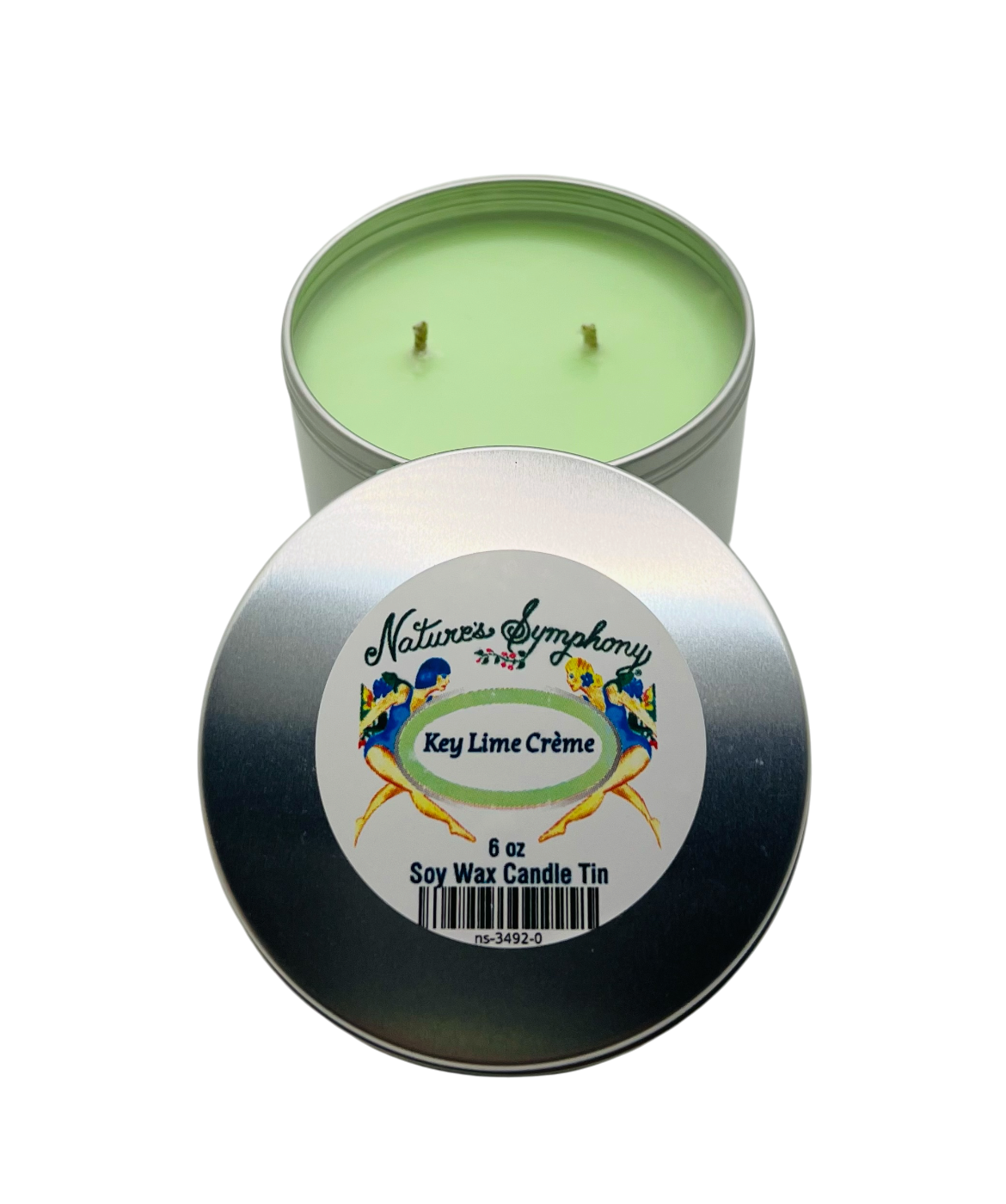 Key Lime Crème​ Candle 6 oz. Tin