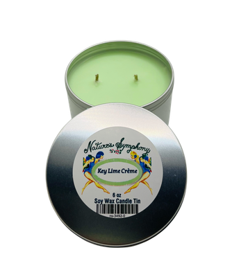 NEW - Key Lime Crème​ Candle 6 oz. Tin