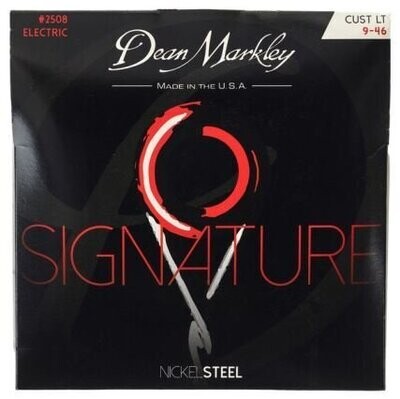 Dean Markley Signature article no. 2508
Jeu cordes guitare électrique
