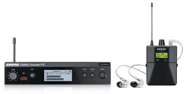 Shure PSM-300 PREMIUM + SE215