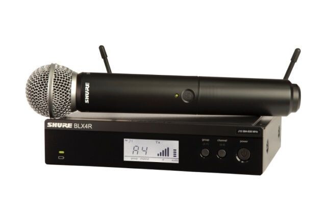 Shure BLX24 rack capsule SM58