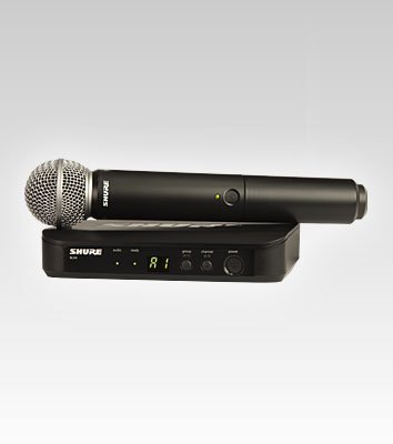 Shure BLX24 capsule SM58