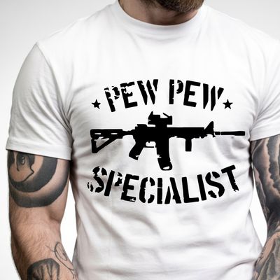Pew Pew specialist T-shirt