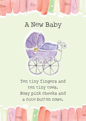 AFH045   Baby Card