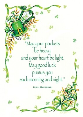 FRS7832   St. Patrick's Day Card