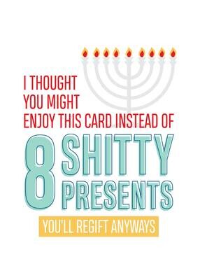 IKIH011 Hanukkah Card