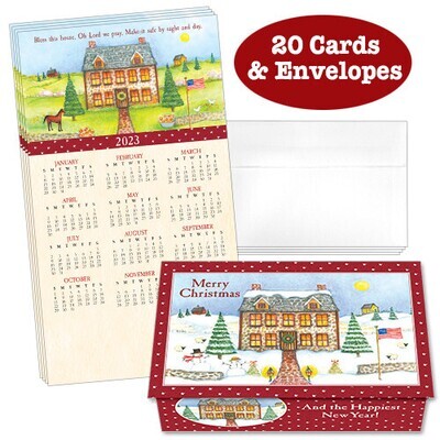 Bless This House 6 Calendar Cards (Pack of 20) Bless This House 6 Calendar Cards (Pack of 20)