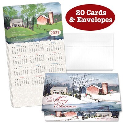 Bless This House 11 Calendar Cards (Pack of 20) Bless This House 11 Calendar Cards (Pack of 20)