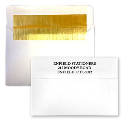 Additional Foil-Lined Envelopes