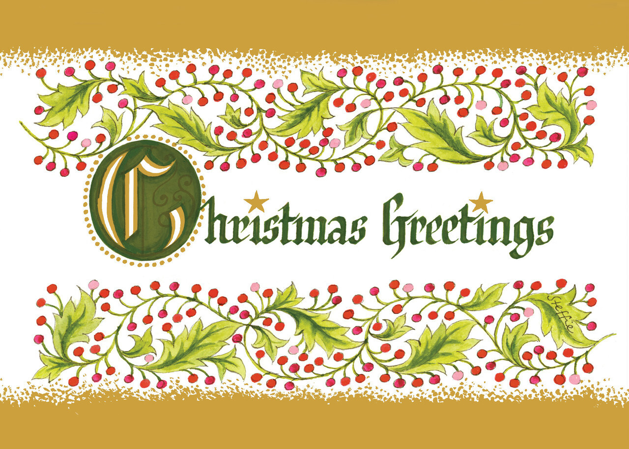FRS450 Christmas Greetings Stylized