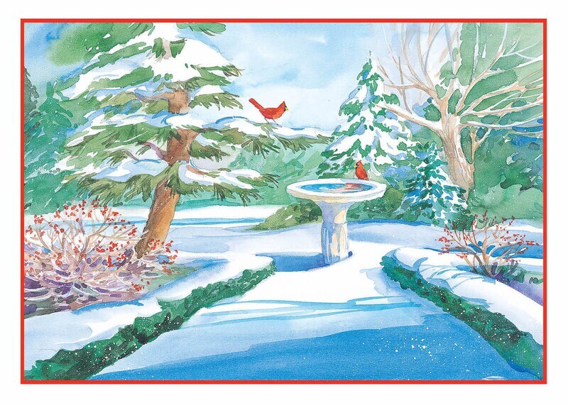 FRS933 Winter Garden Birds