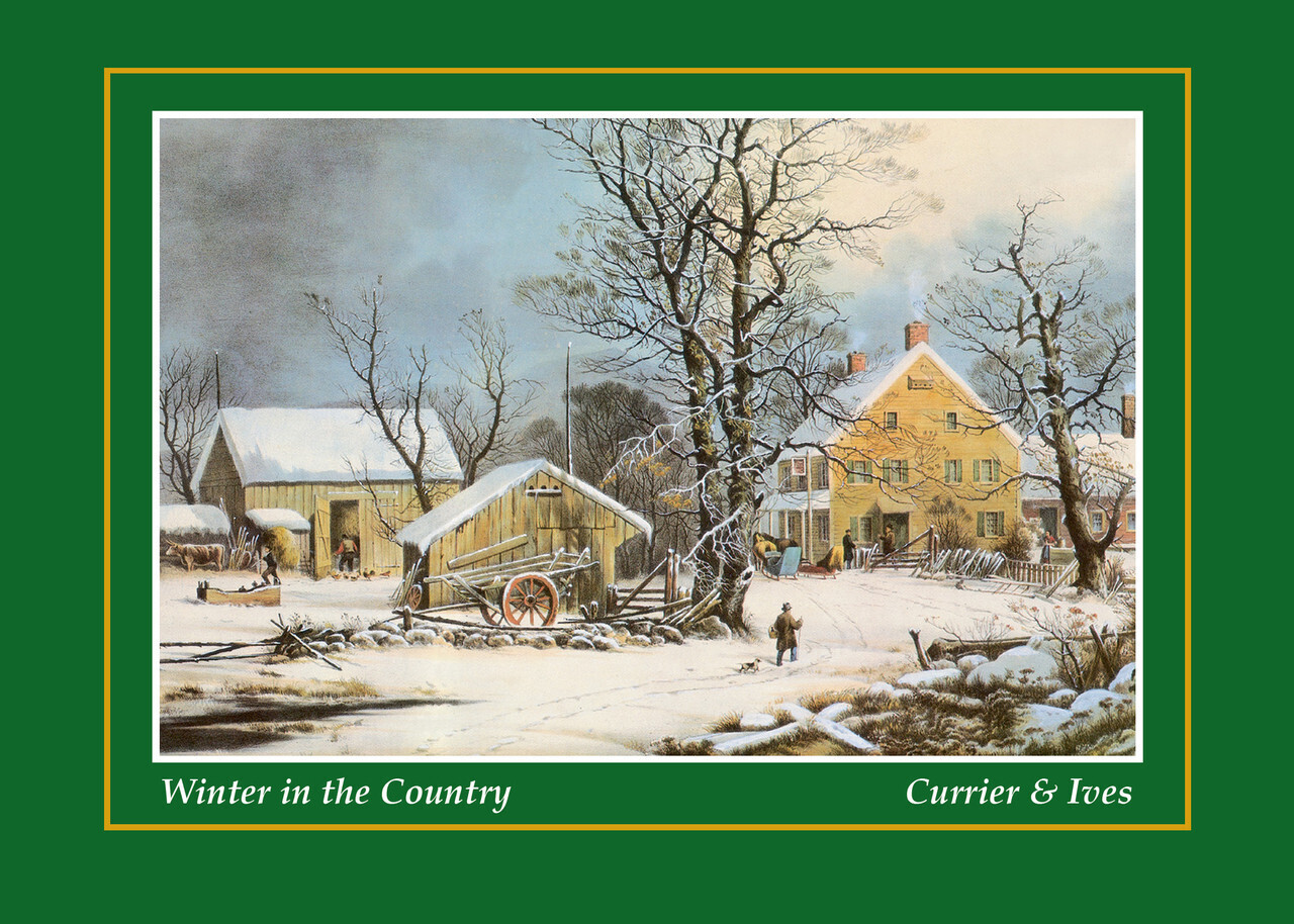 FRS925 Currier &amp; Ives Scene