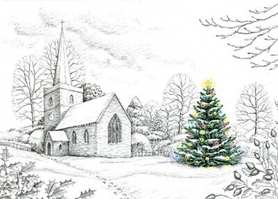 FRS948 Church Drawing