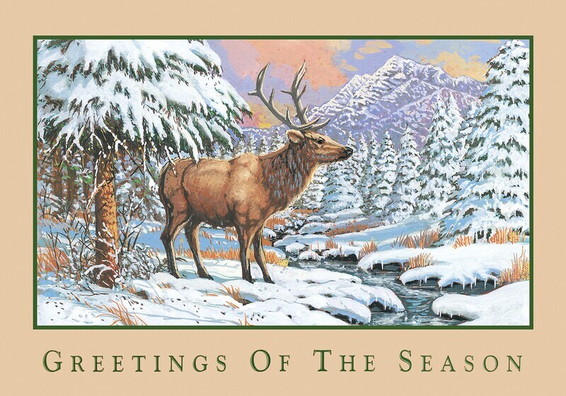 FRS927 Winter Moose