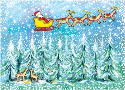 FRS946 Santa & Reindeer