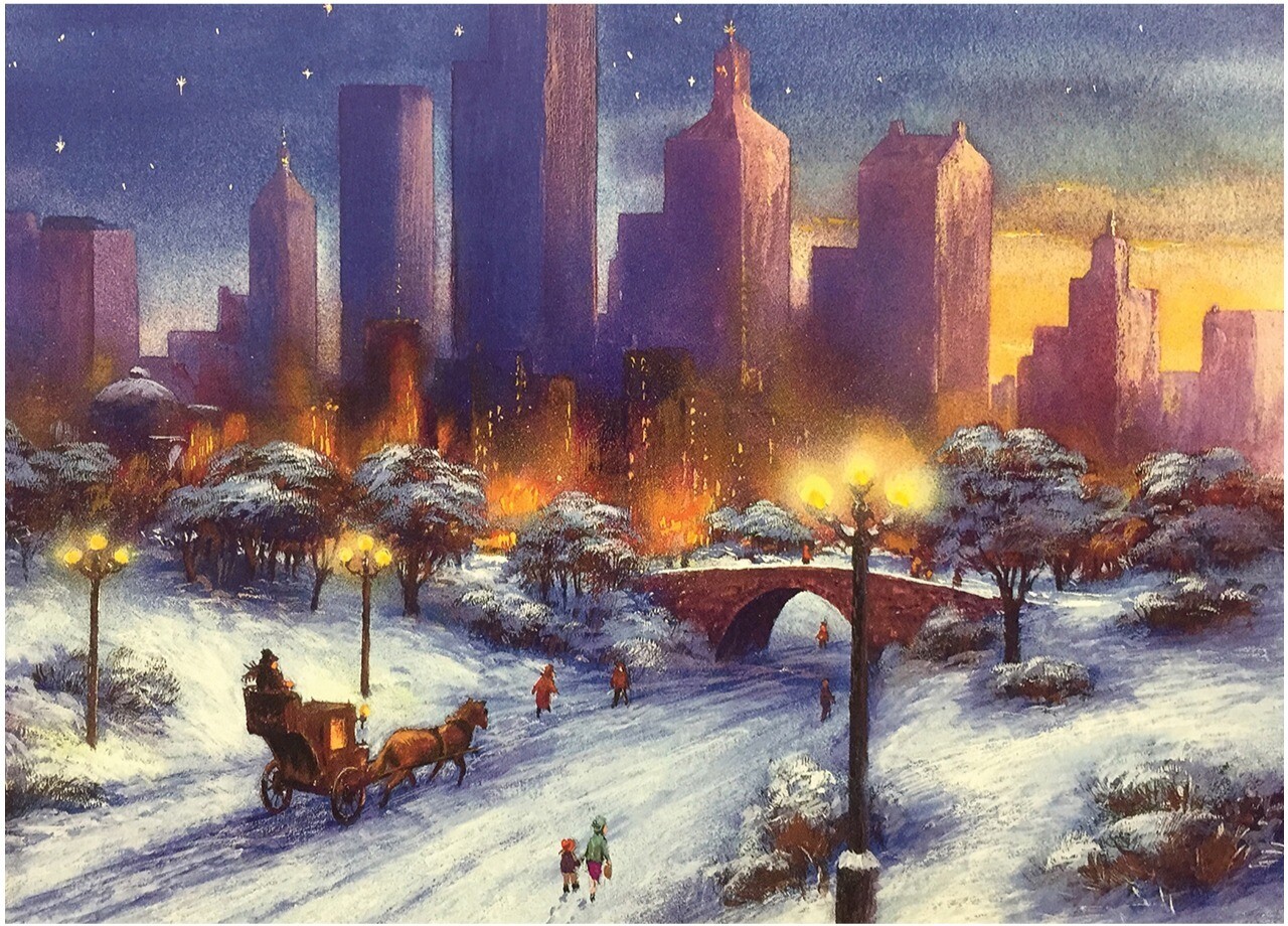 FRS918 Winter Night In The City