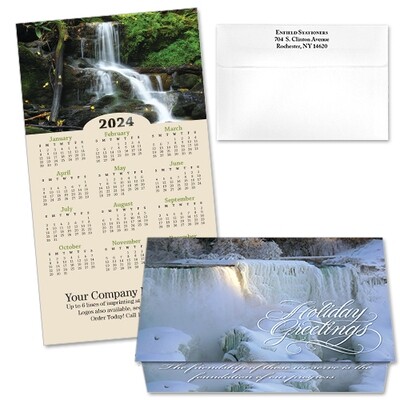 124216 Waterfall 1 Calendar Card