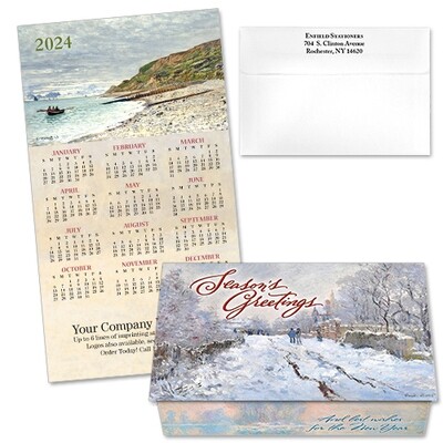 124296 Monet Calendar Card