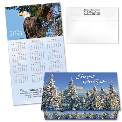 124281 Majestic Eagle Calendar Card 124281 Majestic Eagle Calendar Card