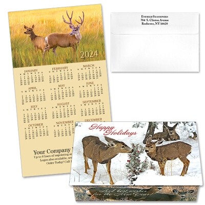 124294 Deer 2 Calendar Card