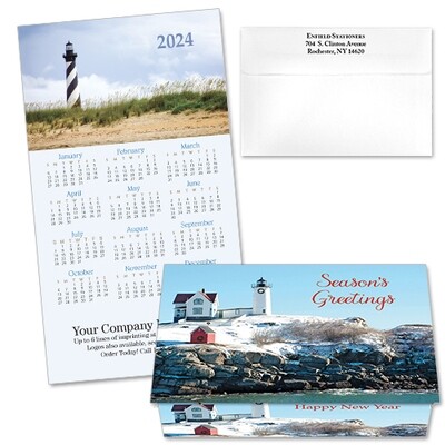 124365 Lighthouse 7 Calendar Card