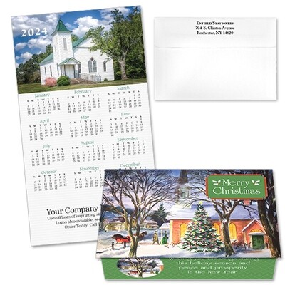 124367 Religious/Church 8 Calendar Card