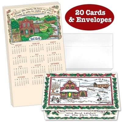 Bless This House 1 Calendar Cards (Pack of 20) Bless This House 1 Calendar Cards (Pack of 20)