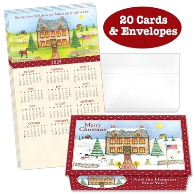 Bless This House 6 Calendar Cards (Pack of 20) Bless This House 6 Calendar Cards (Pack of 20)