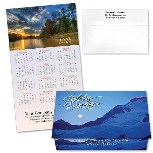 124280 Sunrise 2 Calendar Card