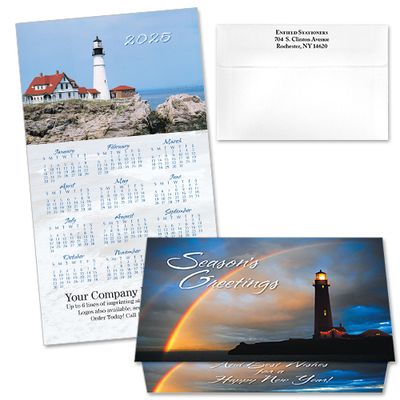 124263 Lighthouse 3 Calendar Card